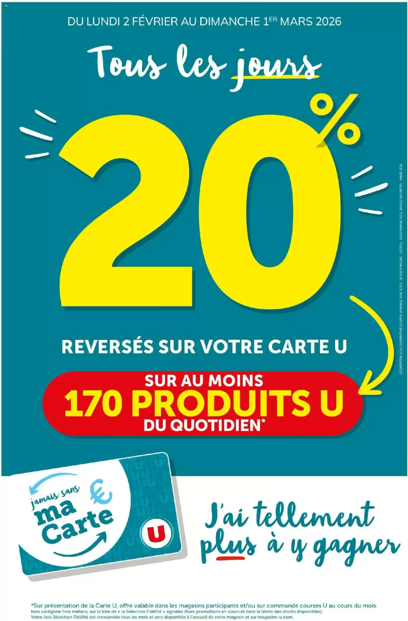 Catalogue Super U 02/02/2026 – 01/03/2026