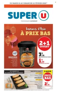 Catalogue Super U 10/02/2026 – 22/02/2026