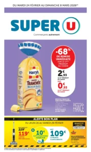 Catalogue Super U 24/02/2026 – 08/03/2026