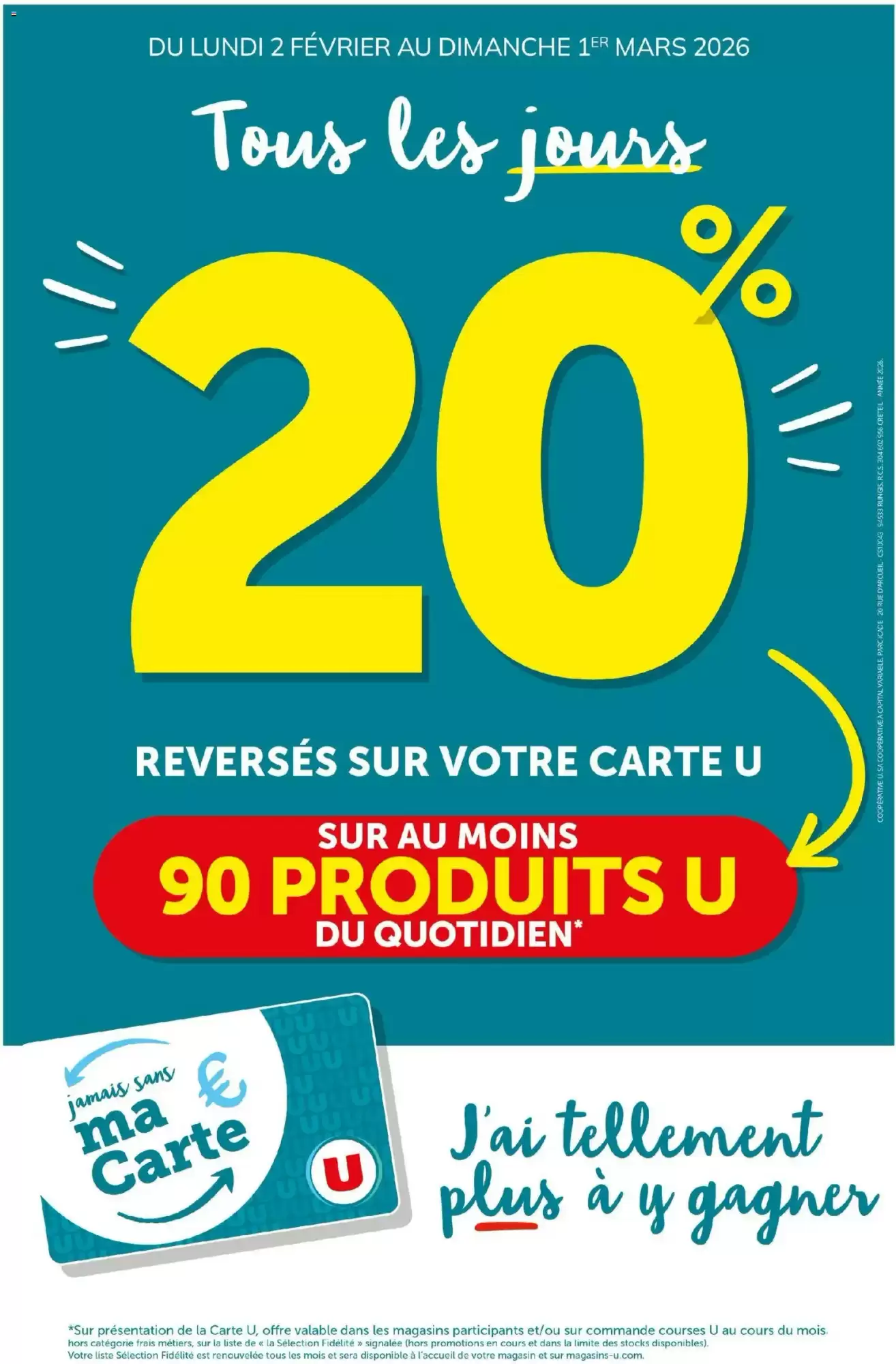 Catalogue U Express 02/02/2026 – 01/03/2026