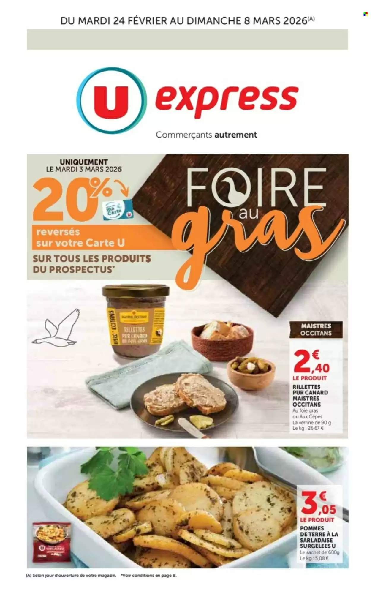 Catalogue U Express 24/02/2026 – 08/03/2026