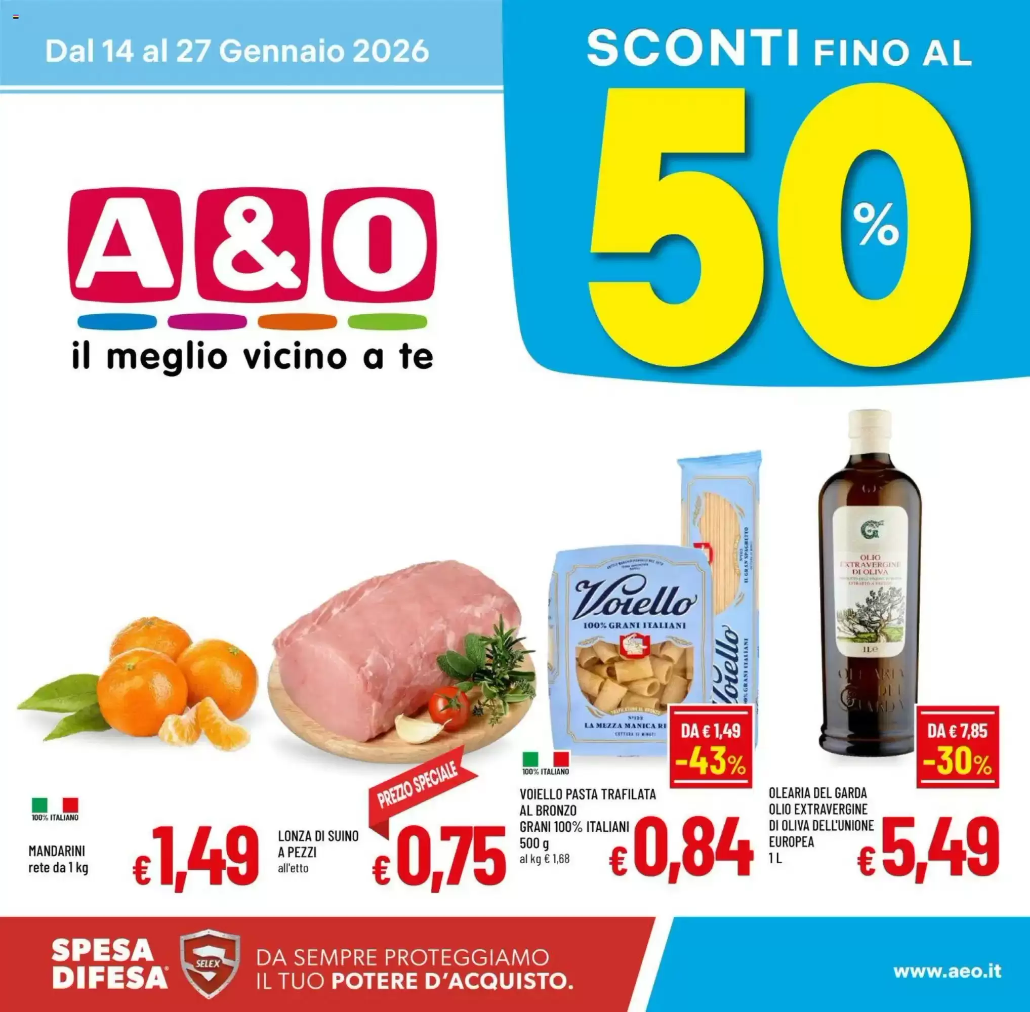 Volantino A&O 14/01/2026 – 27/01/2026