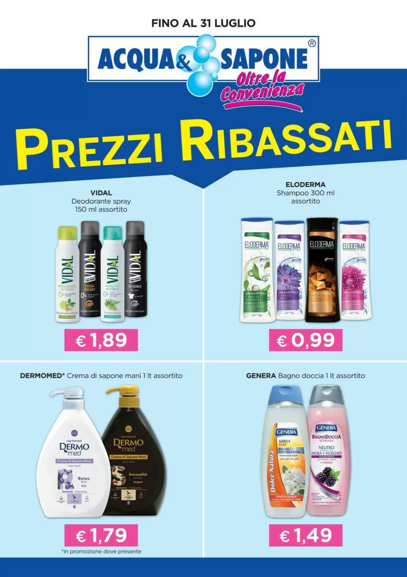 Volantino Acqua & Sapone 01/01/2026 – 31/01/2026