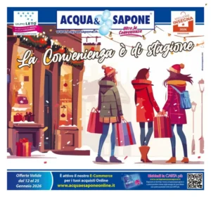 Volantino Acqua & Sapone 12/01/2026 – 25/01/2026