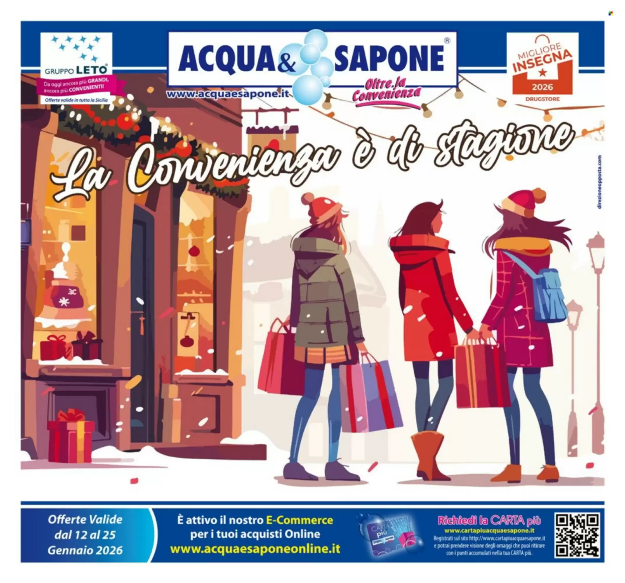 Volantino Acqua & Sapone 12/01/2026 – 25/01/2026