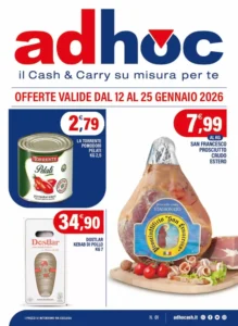 Volantino Adhoc 12/01/2026 – 25/01/2026