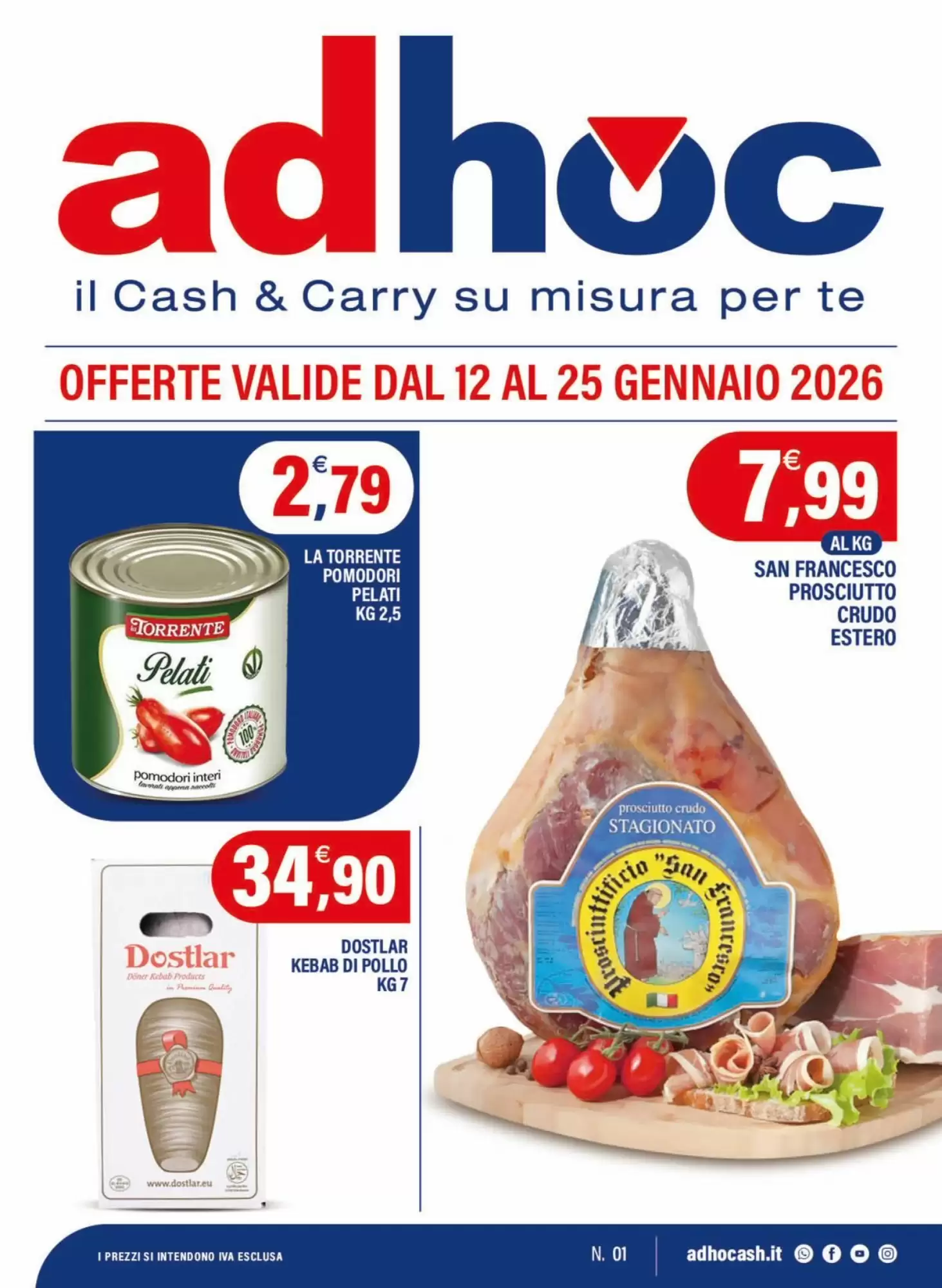 Volantino Adhoc 12/01/2026 – 25/01/2026