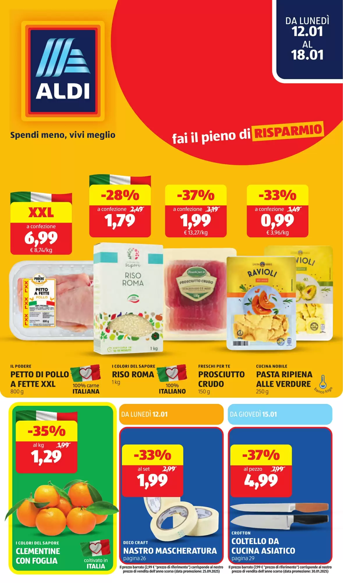 Volantino ALDI 12/01/2026 – 18/01/2026
