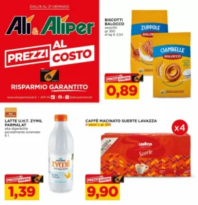 Volantino Al&igrave; Supermercati 08/01/2026 – 21/01/2026