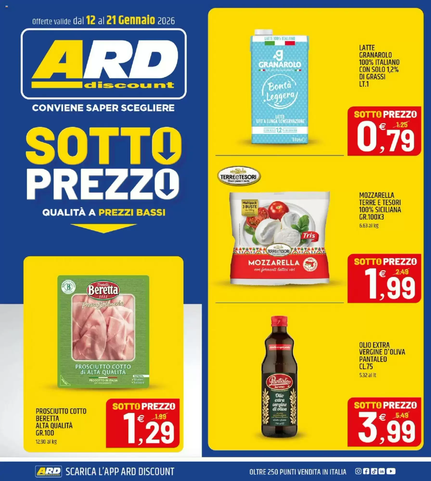 Volantino Ard Discount 12/01/2026 – 21/01/2026