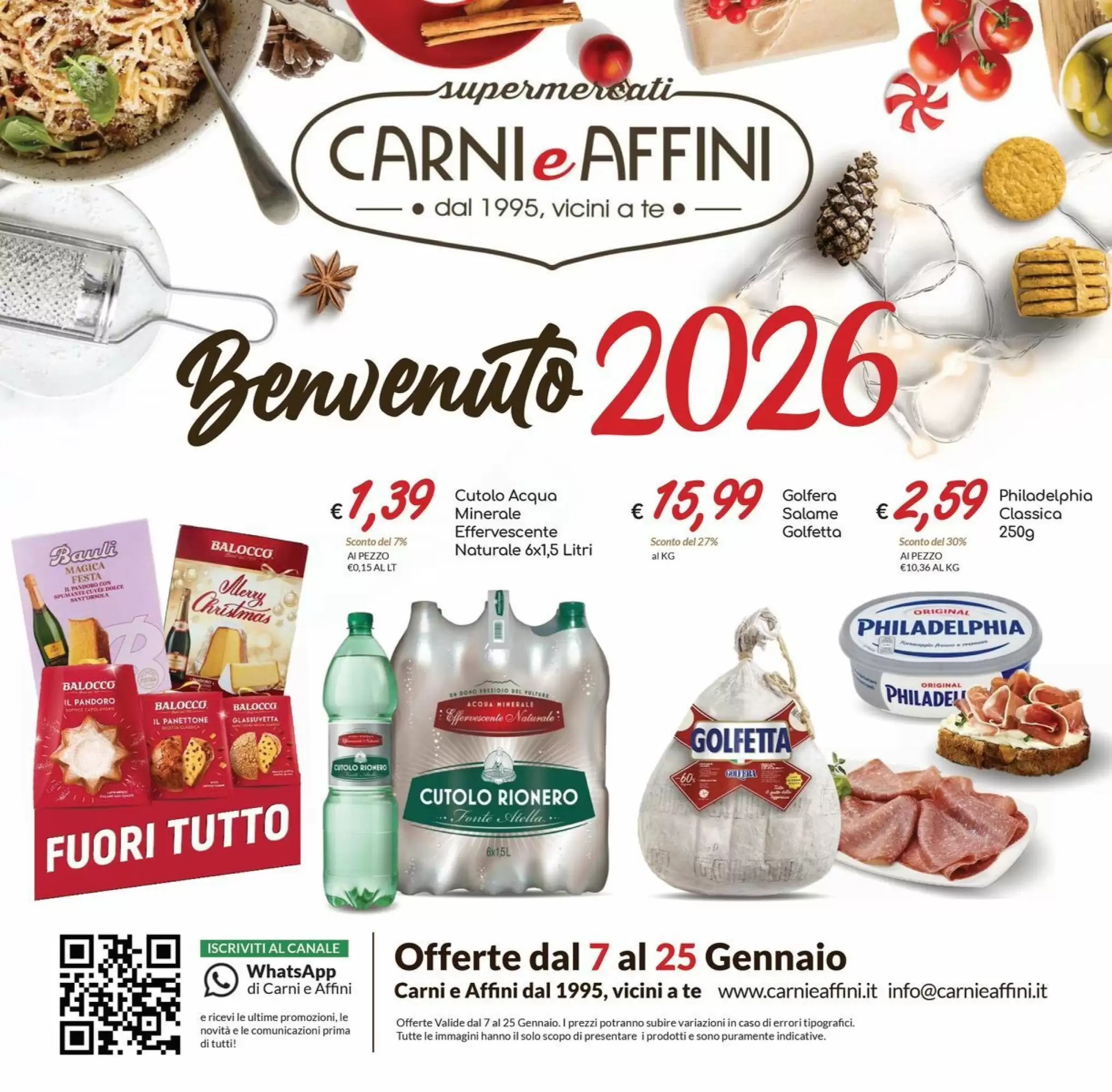 Volantino Carni e Affini Supermercati 07/01/2026 – 25/01/2026