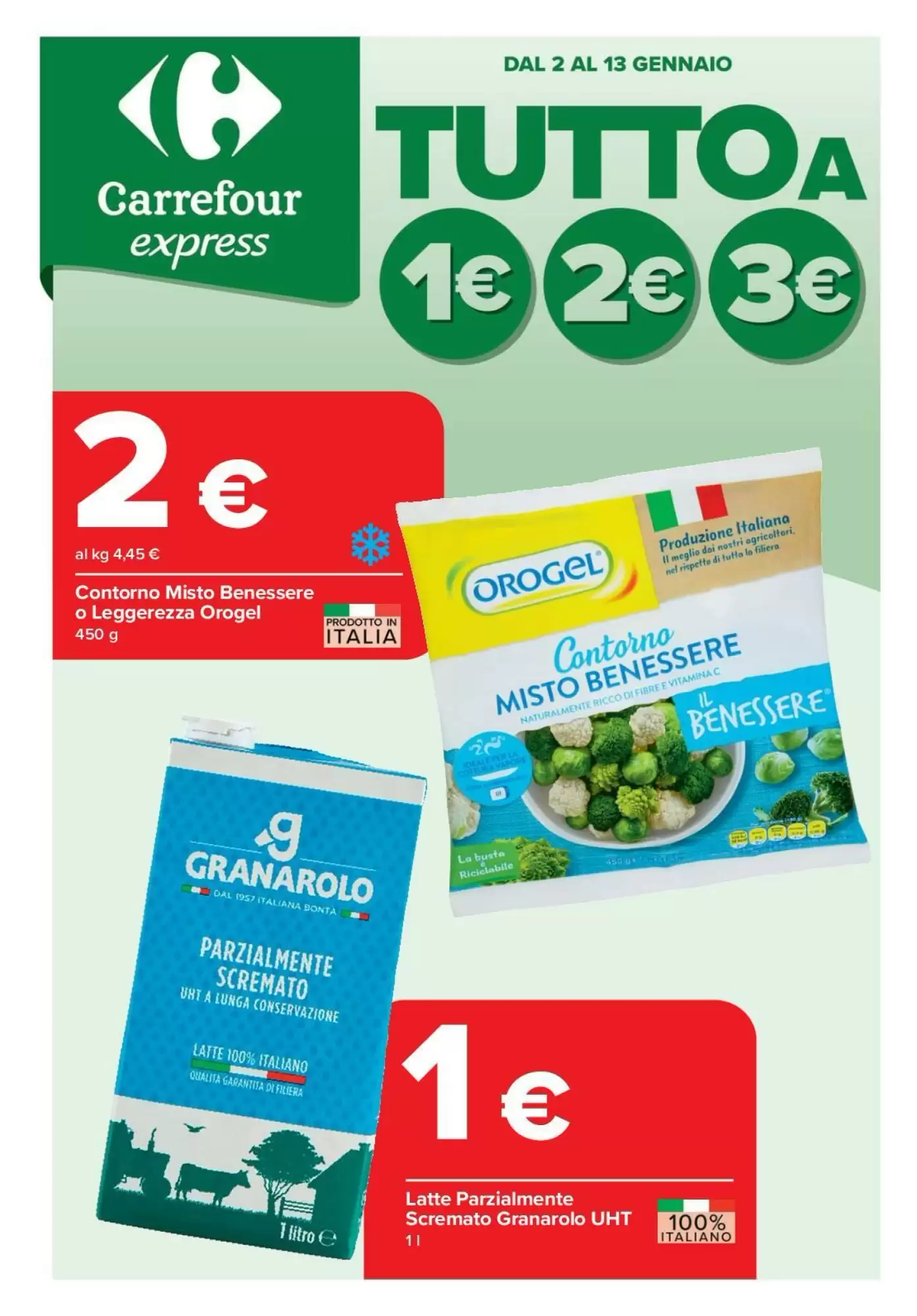 Volantino Carrefour Express 02/01/2026 – 13/01/2026