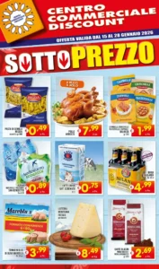 Volantino Centro Commerciale Discount 15/01/2026 – 28/01/2026
