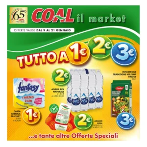 Volantino Coal 09/01/2026 – 21/01/2026