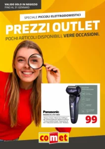 Volantino Comet 09/01/2026 – 31/01/2026