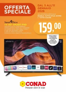 Volantino Conad 03/01/2026 – 11/01/2026