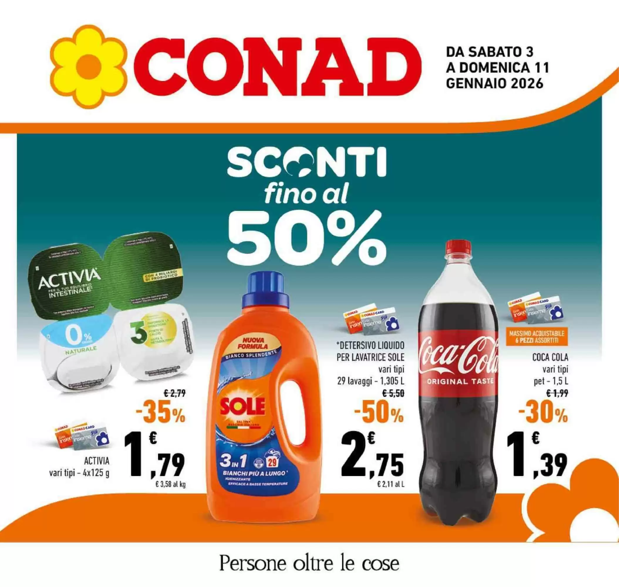 Volantino Conad 03/01/2026 – 11/01/2026