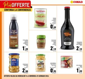 Volantino Conad 14/01/2026 – 25/01/2026