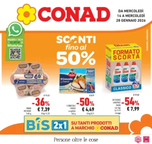 Volantino Conad 12/01/2026 – 28/01/2026
