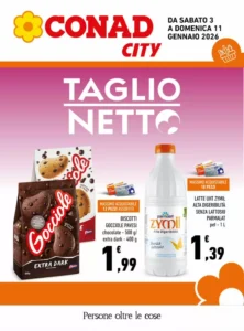 Volantino Conad City 03/01/2026 – 11/01/2026