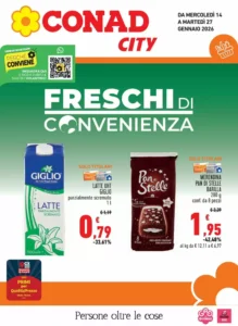 Volantino Conad City 14/01/2026 – 27/01/2026
