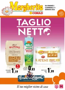 Volantino Conad Margherita 04/01/2026 – 11/01/2026