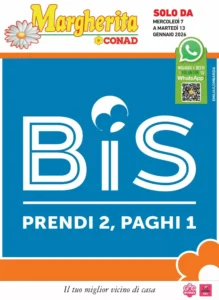 Volantino Conad Margherita 07/01/2026 – 13/01/2026