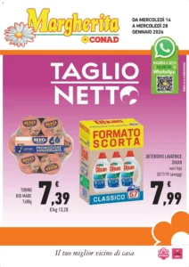 Volantino Conad Margherita 14/01/2026 – 28/01/2026