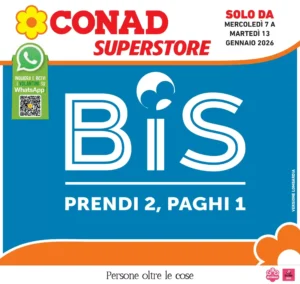 Volantino Conad Superstore 05/01/2026 – 13/01/2026