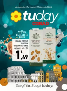 Volantino Conad Tuday 07/01/2026 – 27/01/2026