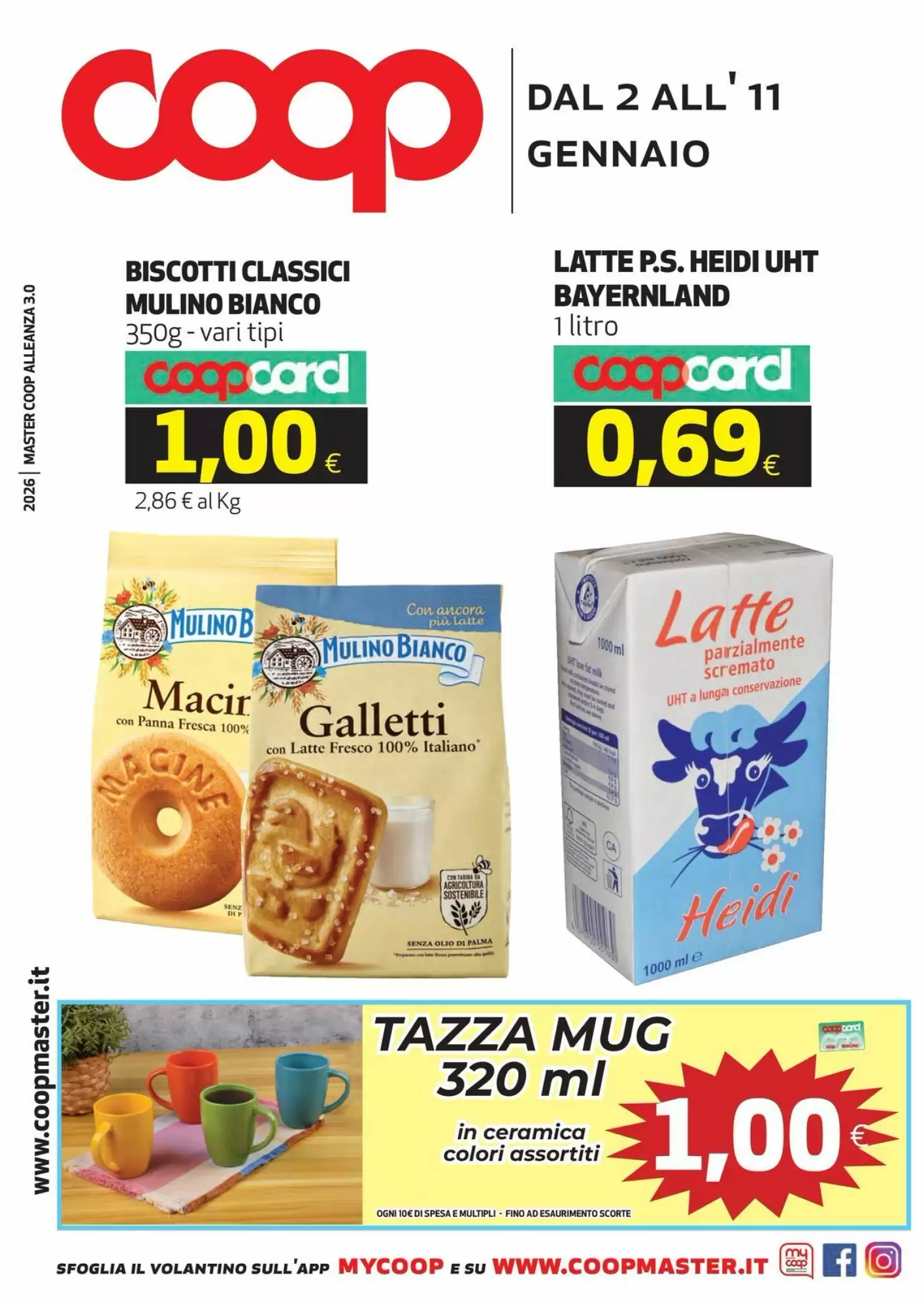 Volantino Coop 02/01/2026 – 11/01/2026