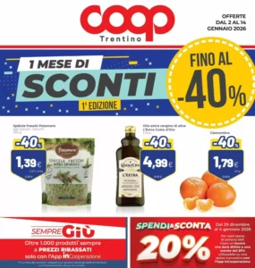 Volantino Coop 02/01/2026 – 14/01/2026