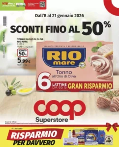 Volantino Coop 08/01/2026 – 21/01/2026