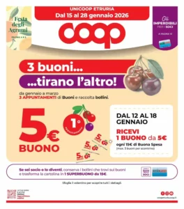 Volantino Coop 15/01/2026 – 28/01/2026