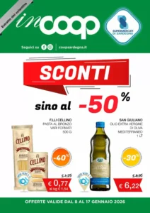 Volantino Coop Sardegna 08/01/2026 – 17/01/2026