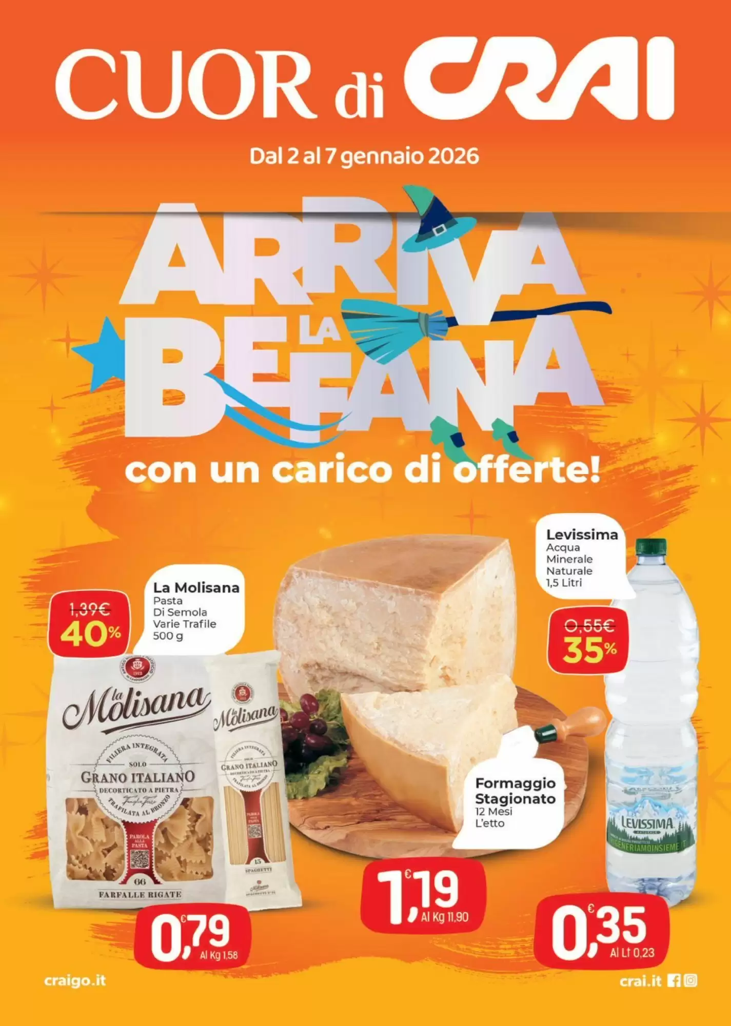 Volantino Crai 02/01/2026 – 07/01/2026