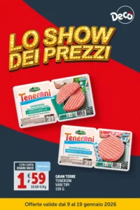 Volantino Deco Supermercati 11/01/2026 – 19/01/2026
