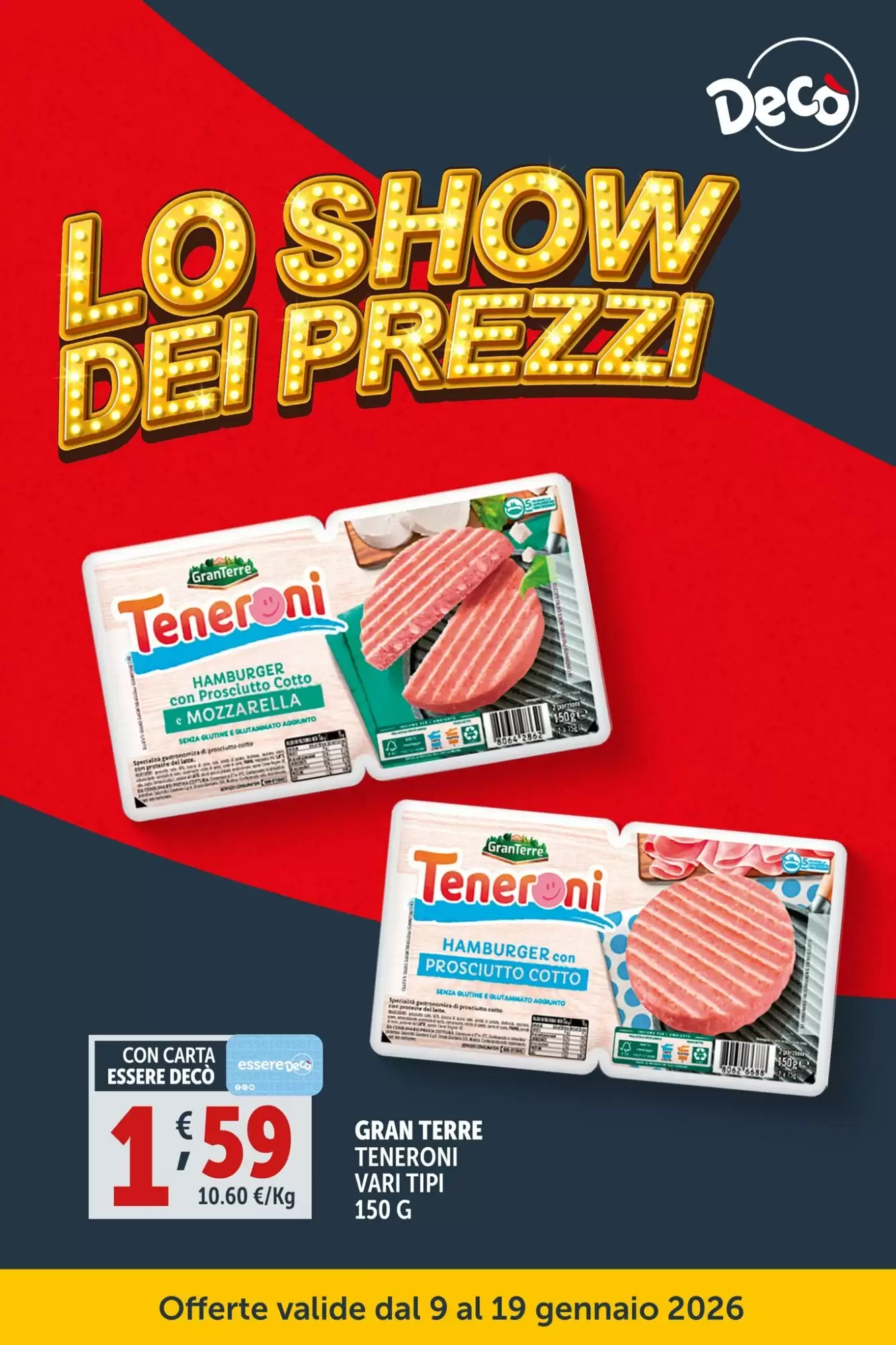 Volantino Deco Supermercati 11/01/2026 – 19/01/2026