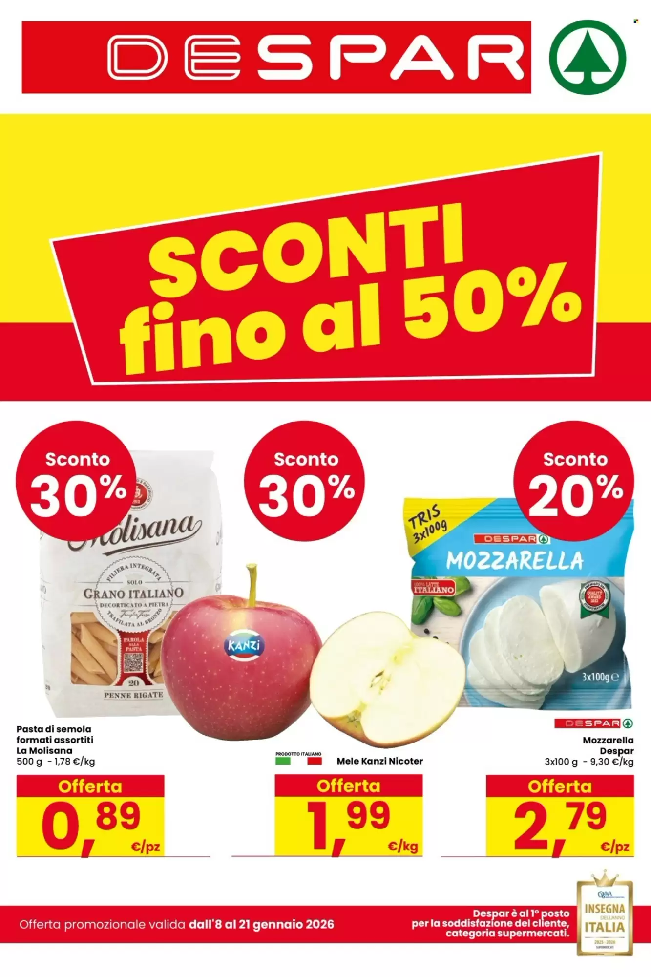 Volantino Despar 08/01/2026 – 21/01/2026