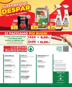 Volantino Despar 15/01/2026 – 28/01/2026