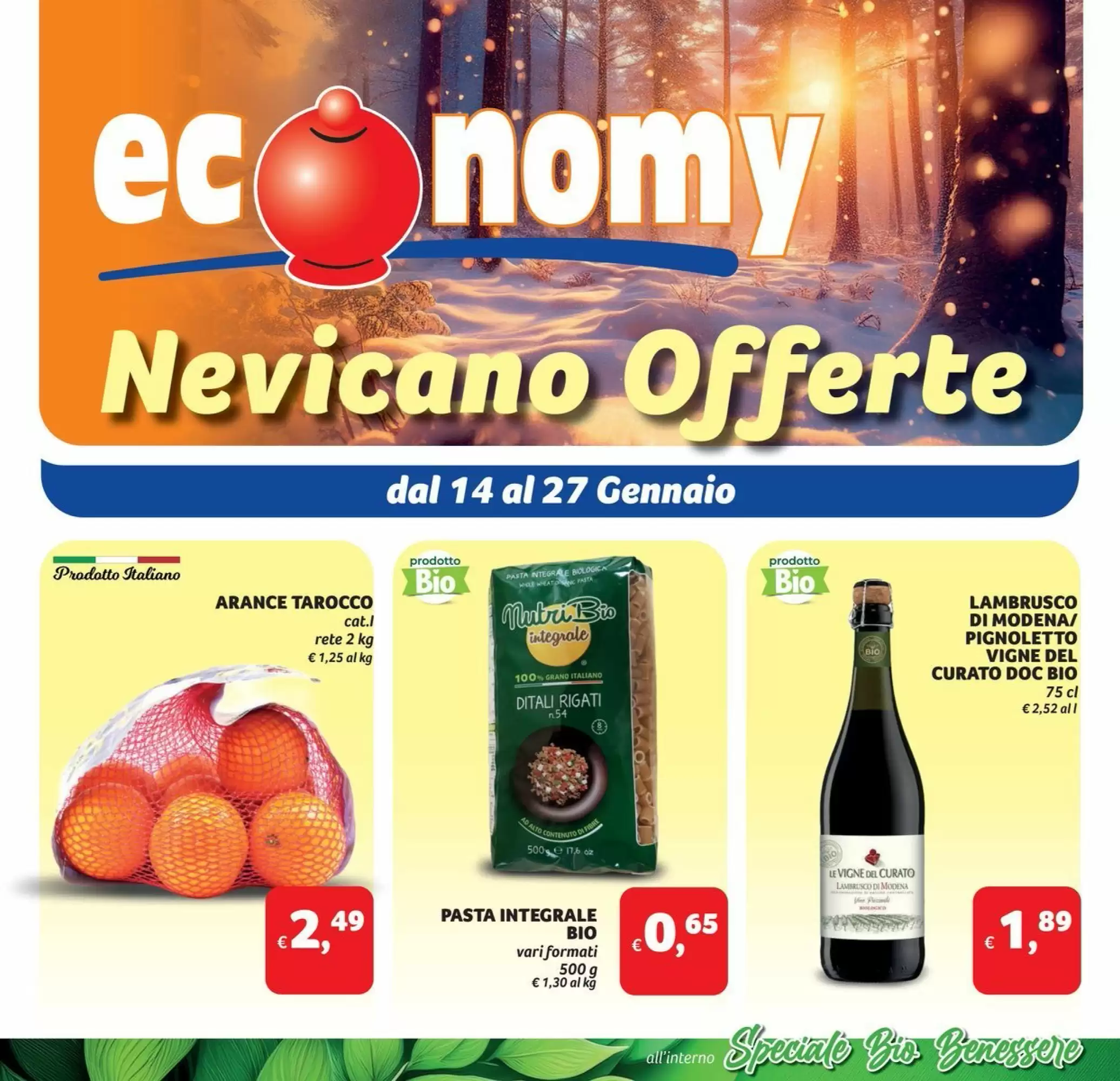 Volantino Economy 14/01/2026 – 27/01/2026