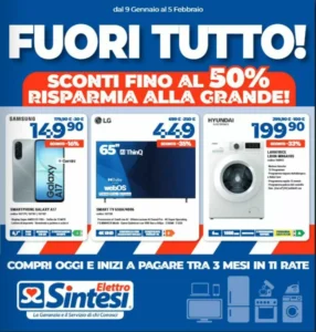 Volantino Elettrosintesi 09/01/2026 – 05/02/2026