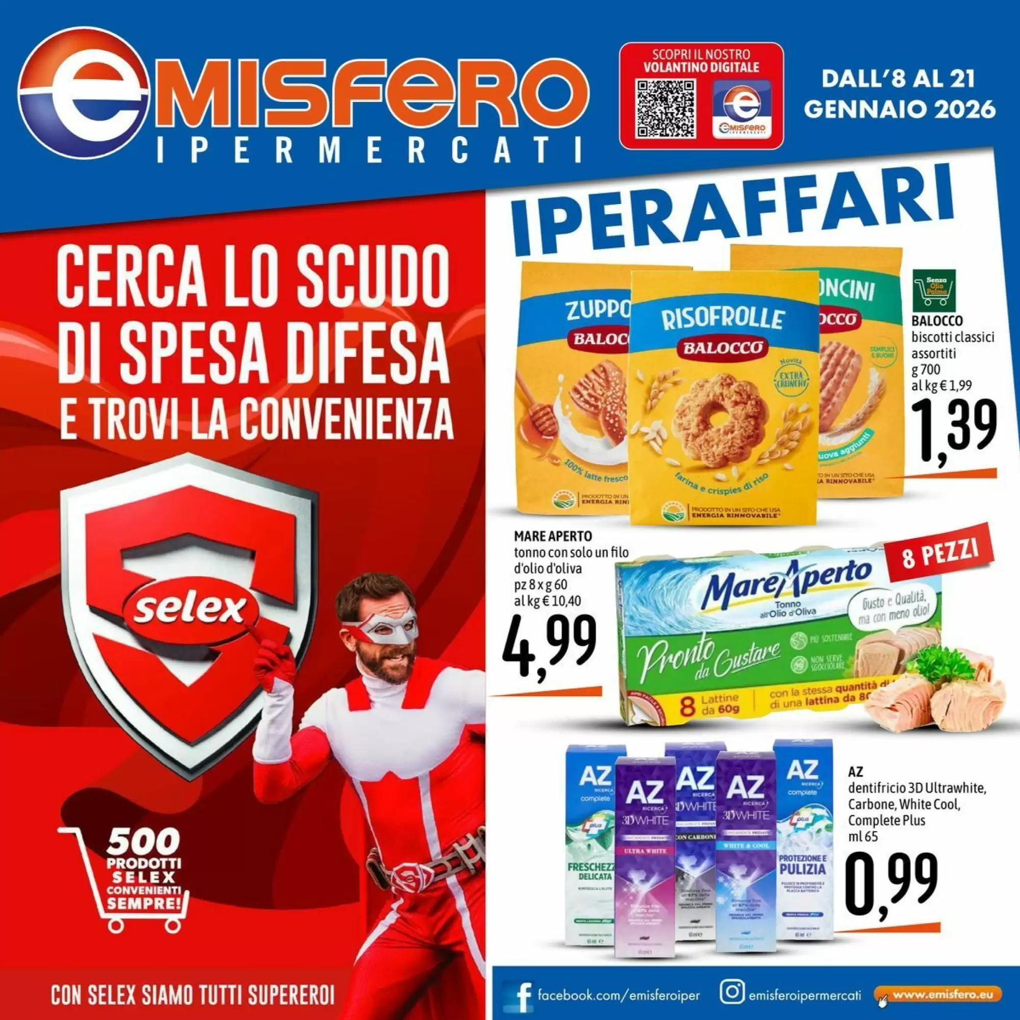 Volantino Emisfero 08/01/2026 – 21/01/2026