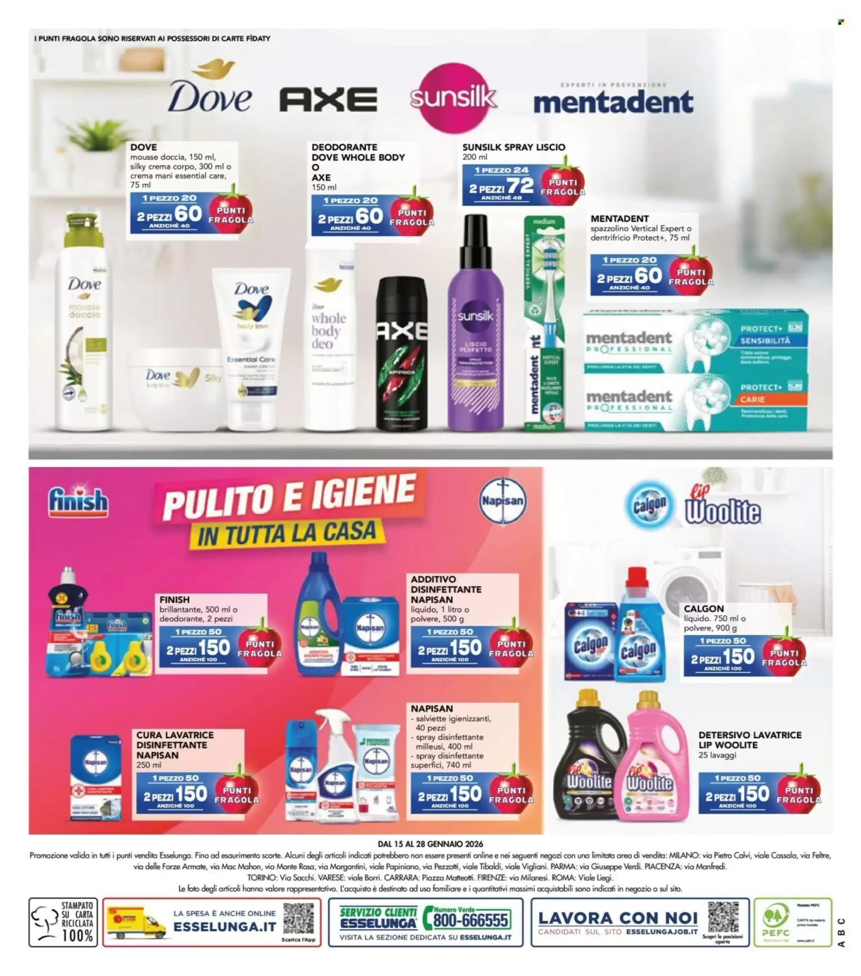 Volantino Esselunga 15/01/2026 – 11/03/2026