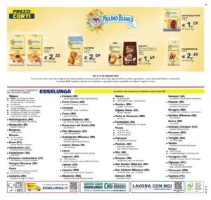 Volantino Esselunga 15/01/2026 – 28/01/2026