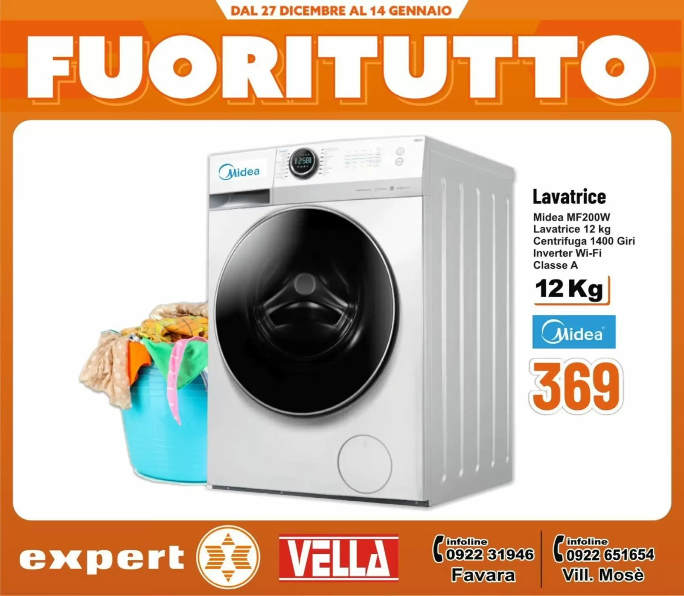 Volantino Expert Vella 31/12/2025 – 14/01/2026
