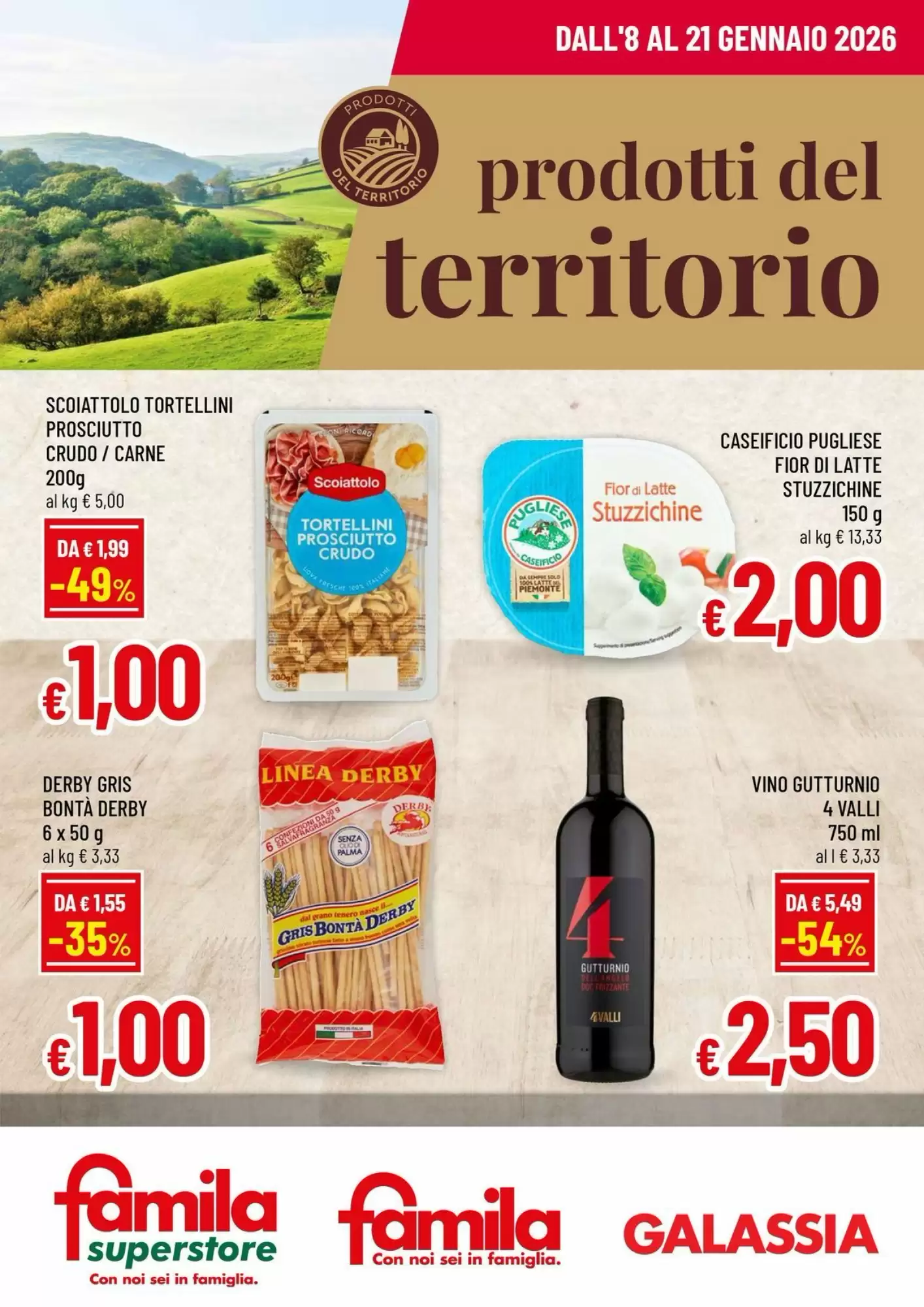 Volantino Famila Superstore 08/01/2026 – 21/01/2026