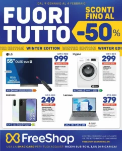 Volantino FreeShop 09/01/2026 – 04/02/2026