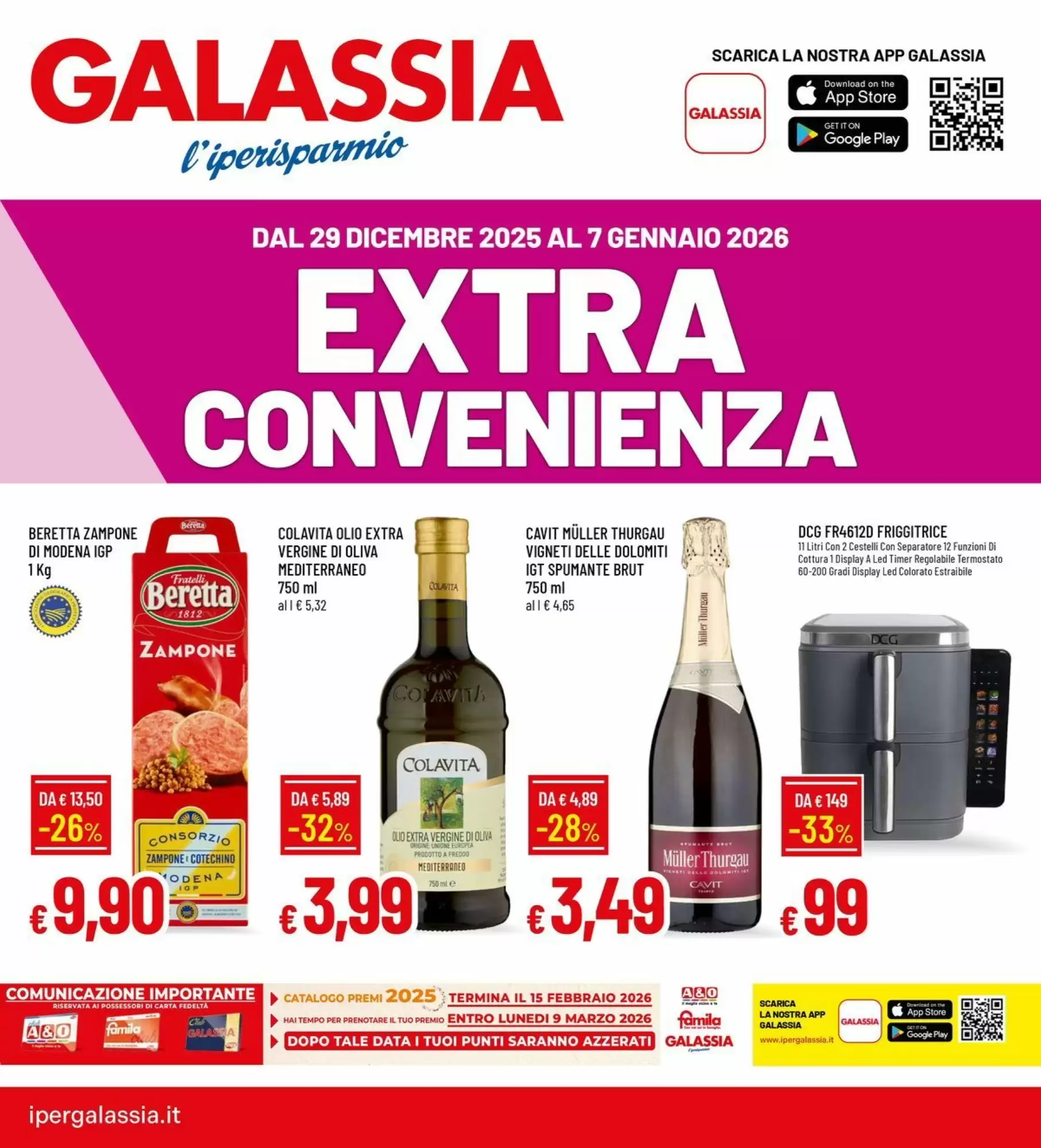 Volantino Galassia 29/12/2025 – 07/01/2026