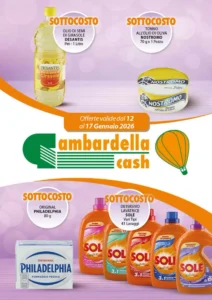 Volantino Gambardella Cash 12/01/2026 – 17/01/2026